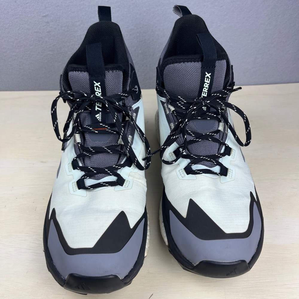Adidas Terrex Free Hiker 2 Gore-Tex Grey Black Hiking Shoes GZ3287 Mens 9
